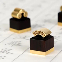 Chinese copper wood Seal, Personal Name Stamp,Custom Chinese Chop Free Chinese Name Translation Seal.