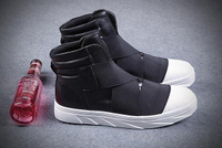 韓國BQ 三色 高筒 皮鞋 綁帶 設計 暗黑 非ADIDDAS 運動品牌