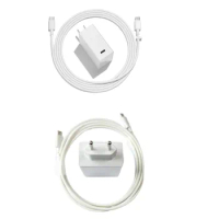45W Pixelbook Charger US EU Plug Fast Charging Power Adapter Usb Type C 1.8M Cable For Google Pixel 7 6 5 Pro 6A 4A XL