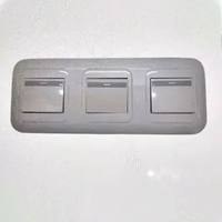 PANASONIC SAKLAR TRIPEL 3GANG / SAKLAR HOTEL 3GANG WARNA PUTIH PANASONIC ENGKEL HOTEL 3GANG