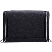 3.1 Phillip Lim Soleil 壓紋羊皮撞色鍊帶包(黑色)