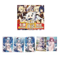 Goddess Story Collection Cards Flower Diary Box Beautiful Color Acg Table Games Party Games Cards