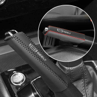 Penutup Brek Tangan Kereta, Anti-Gelincir, Pemegang Brek Tangan Auto Dalaman, Diperbuat daripada Kul