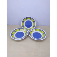 Piring Melamine Motif Bunga - Piring Makan - Piring Melamine Pl-519