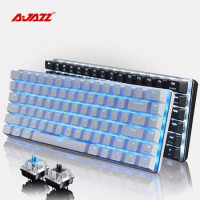 Ajazz AK33 Mechanical Gaming Keyboard 82 Keys Anti-ghosting LED Backlit Lighting Keyboard