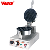 匯利HF-01電熱單頭華夫爐商用華夫餅機松餅機商用格子餅機可麗餅