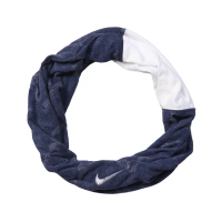 【NIKE 耐吉】毛巾 Dri-FIT Cooling Towel 深藍 運動 訓練 路跑 環形 圍脖 透氣 輕薄(N100161945-6OS)