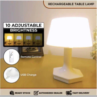 USB Rechargeable Remote Night Light Table Lamp Bed Light Sleep Light Lampu Tidur Lampu Malam Bayi Me