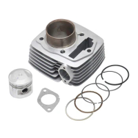 56.5mm Motorcycle Engine Piston Assembly Kit For Honda WY125 CG125 CB125 XL125 CT125 SL125 TL125 CL125 Lifan Zongshen 125 Engine
