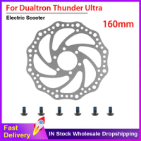 Stainless Steel 160MM Brake Disc Pad for Dualtron Thunder Ultra Electric Scooter 6 Holes Hydraulic Disc Brake Parts