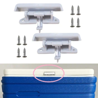 2pcs Cooler Hinge Set For Insulated Box Replacement Hinges For COLEMAN Coolers 721 722 723 Insulated Box Outdoor 8*3*5cm