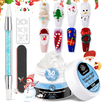 Born Pretty Builder Gel for Nails Hema Free Clear Hard Solid Builder  Sculpting Gel for Nails Non-St