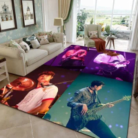 Korea C-CNBLUE Band Pattern Crystal Velvet Print Decor Carpet Suitable For Home Living Room Bedroom Kitchen Doorway Non-slip Mat