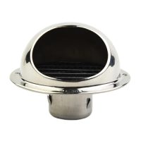 Round Vent Outlet Air Vent Grille Tumble Dryer Vent Pipes / Hoses Durable Practical Stainless Steel Pest Control