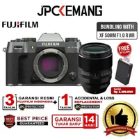 JPC KEMANG Fujifilm XT50 Body Only Fuji X-T50 XT 50 Mirrorless Camera GARANSI RESMI CS+XF50mmF1.0