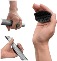 Weight Lifting Grips for Men & Women Non-Slip Rubber Gym Grips for Hand Protection Weightlifting Gri