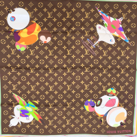 LV Louis Vuitton x MURAKAMI M96274 LV村上隆聯名款大方絲巾(70*70CM)
