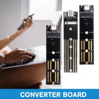 M.2 To USB 3.1 Type C Riser Board NGFF B+M Key Converter Board SATA/NVME SSD Adapter SSD To USB 3.1 Type C For 2230-2280 M2 Y3C3