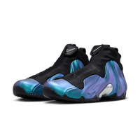 【NIKE 耐吉】Nike Air Flightposite Dusty Cactus 金屬漸變藍 拉鍊 HJ4466-001