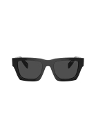 Prada Prada Men's Pillow Frame Black Acetate Sunglasses - PR A06SF