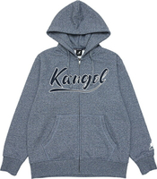 【蛇年最高折233】KANGOL 外套 中性 草寫LOGO 深藍 連帽外套 6255140480