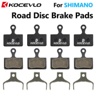 KOCEVLO 4 Pair Road Disc Brake Pads for SHIMANO Flat Mount Road Disc Caliper L03A R9170 R8070 7020 GRX810 RX400