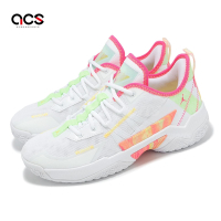 Nike 籃球鞋 Jordan One Take II GS 大童 女鞋 白 粉紅 黃 忍者龜 包覆 氣墊 CZ0840-163