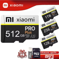 Xiaomi การ์ดหน่วยความจำ Micro SD 1TB 512Gb 256GB 128GB 64GB Micro SD Mi ความเร็วสูง Class 10 UHS-1 TF Card
