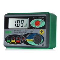 DUOYI DY4100 Ground Resistance Tester 0-2000 Ohm Megohmmeter Earth Surface Resistance Meters