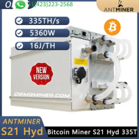 A1 Bitmain Antminer S21 Hyd 335Th/s BTC Miner ASIC