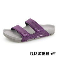 【G.P】女款防水透氣機能柏肯拖鞋G3753W-紫色(SIZE:36-39 共五色)