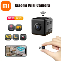 Xiaomi Mini Home Camera Indoor Security Wireless Small Outdoor WiFi Pet Cameras Upgraded 1080P Tiny Nanny Night Vision Camera