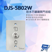 昌運監視器 DJS-SB02W 防水不鏽鋼開門按鈕 開門開關 開門按鈕