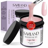 SAVILAND LED & U V Builder  - 100 G Large Capacity Clear Hard Gel for Nails Nail Extension Gel Nail 