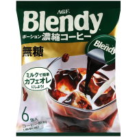 AGF Blendy 咖啡球-無糖 108g