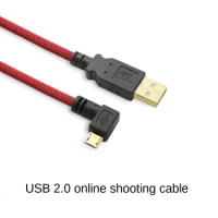 USB 2.0 Male to Micro USB The online shooting cable works with the SONY rA7 A7R A7S a7r2 micro USB cable