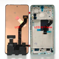 6.55" AMOLED Original For Xiaomi 12 Lite LCD Display Touch Panel Digitizer For Xiaomi Mi 12 Lite MI12 Lite LCD 2203129G Frame