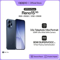 NEW! OPPO Reno15 5G 12+256GB Biru Tua