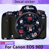 For Canon EOS 90D Camera Sticker Protective Skin Decal Vinyl Wrap Film Anti-Scratch Protector Coat EOS90D