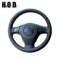 Black Car steering wheel cover For Old Mazda 3 2003 2004 2005 2006 2007 2008 2009 Mazda 6 2002 2003 2004 2005 2006 Mazda 5