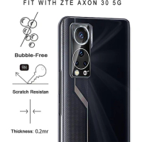 For ZTE Axon 30 30S Ultra Pro 5G Clear Ultra Anti Scratch Slim Back Camera Lens Protector Cover Soft Protective Film -Not Glass