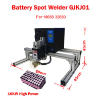 Battery Spot Welding Machine 10KW High Power Lithium Batteries Pack Nickel Strip Welding Precision Pulse Welder For 18650 32650