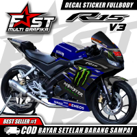 Decal R15 V3 Fullbody Liveri MotoGP Sticker Striping Decal Yamaha R15 V3, Sticker Decal R15 V3, Stic