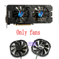 Original for yeston RX480 RX570 RX580 Graphics Video card cooling fan 1set