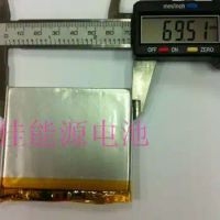 3.7V polymer lithium battery 724568 2600MAH HANKOOK tablet battery made in China Rechargeable Li-ion Cell