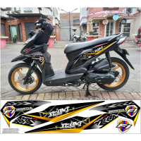 STRIPING BEAT ESP 2016 /  BEAT SPORTI  2017 BEAT STREET 2018 STIKER VARIASI MOTIF SIMPLE BEAT ESP ST