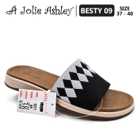 Sandal Anak Remaja Perempuan – Sandal Wanita Dewasa – JOLIE ASHLEY – BESTY 09 – Size 37-40 – Slip On