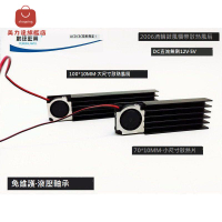 2006鼓風機SSD2280臺式機固態硬盤專用散熱器M2 22110散熱片風扇[DD0322001]