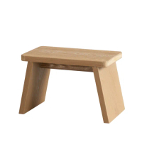 【AMOS 亞摩斯】大和日式防潮梯形塑木浴椅(浴椅 凳子 椅凳)