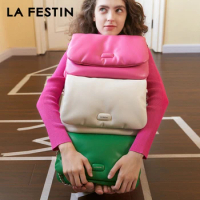 LA FESTIN tote bag for women 2024 new high-end sense shoulder Messenger bag female chain bag large capacity bag